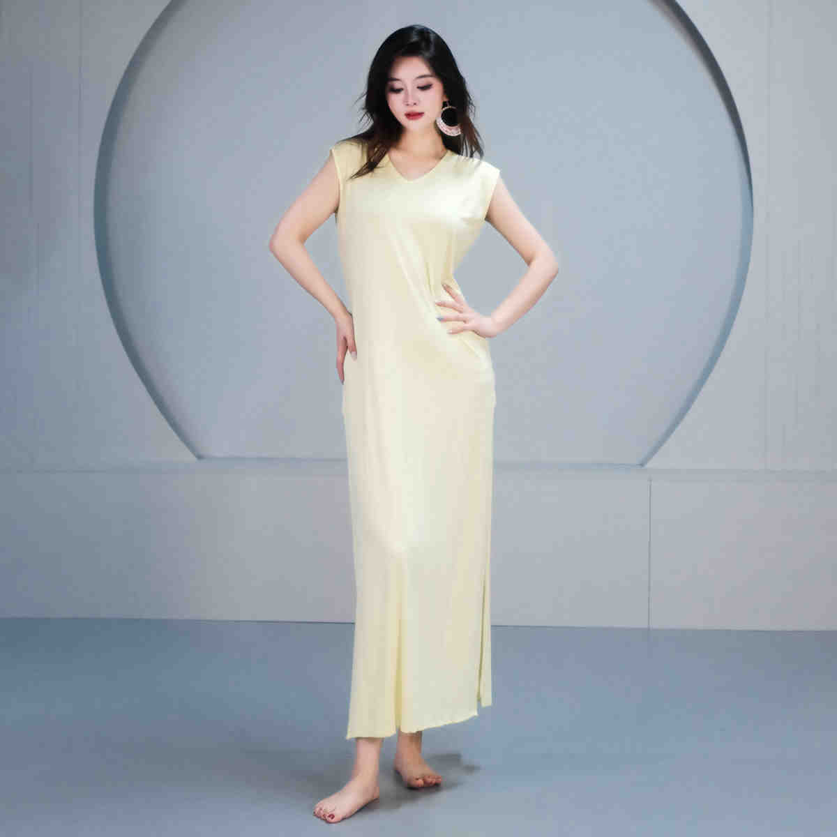 Belly dance sleeveless underdress